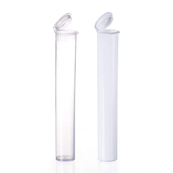 CR Tube Plastic CR 116mm CLEAR 1000 count