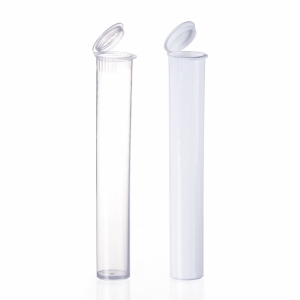 116mm Clear Plastic CR Pre-Roll Tubes (1000 Count)