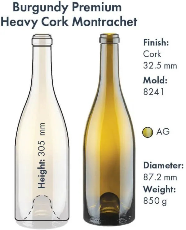 Burgundy Premium Heavy Cork Montrachet