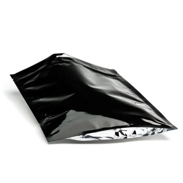 Mylar Bag 1/8th  Black