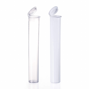 116mm Clear Plastic CR Pre-Roll Tubes (1000 Count)