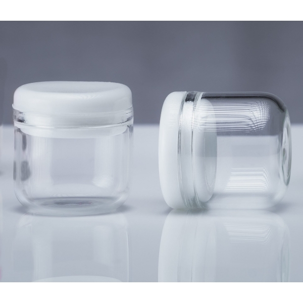 6ml Round Glass Jar – Silicone Button Cap (1008 Count) Washington, Oregon, Northwest, West Coast
