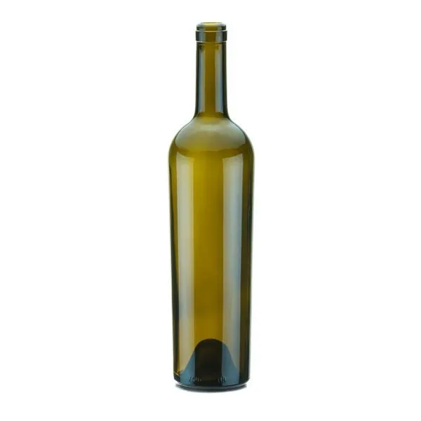 Wine Bottle Claret 7151 AG Tall Taper Cork