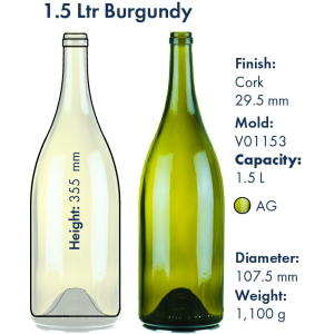 1.5 Ltr Burgundy